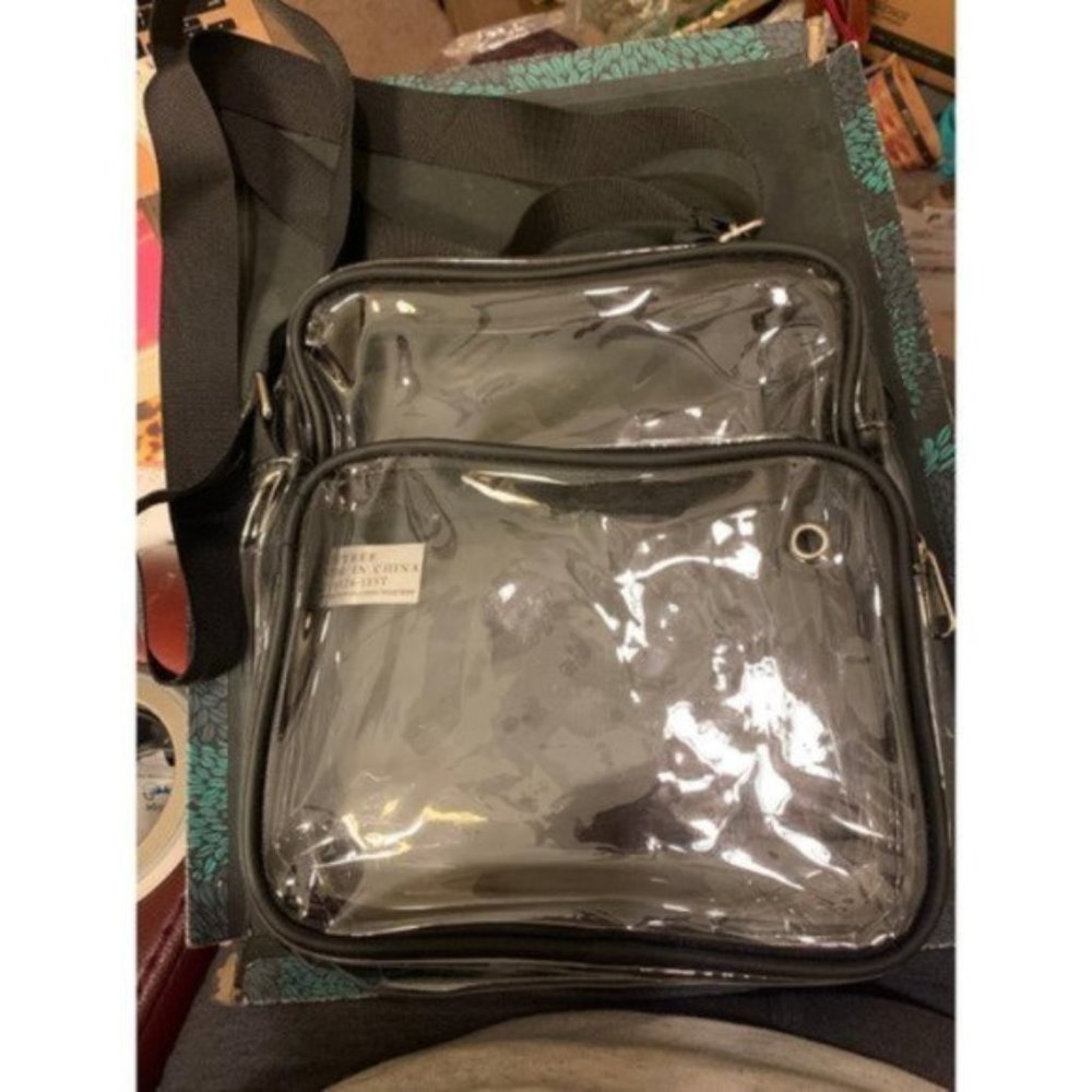 MAY TREE Clear Crossbody Bag Stadium Approved